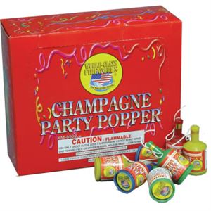 Picture of Champagne Party Popper (Box Of 144)